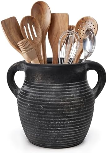 Rustic Utensil Holder for Kitchen Counter by CWFutwell