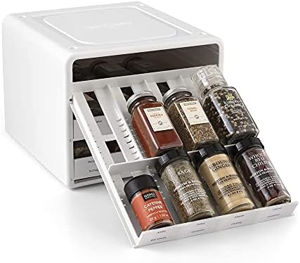 YouCopia SpiceStack® Adjustable Spice Rack Organizer, Pull-Down 24-Bottle by YouCopia
