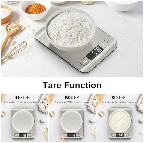 Ultrean Food Scale, 33lb Digital Kitchen Scale - Image 6