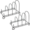 Artliving 4-Tier Metal Scrollwork Dish Rack Plate Rack Display Stand Holder by Artliving