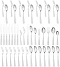 HIKAA Silverware Set, 45-piece Silverware Set by HIKAA