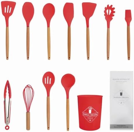 11 Piece Silicone Kitchen Utensil Set - Image 5