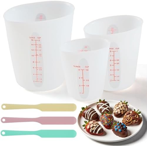 Food-Grade Silicone Measuring Cups by Vidotim