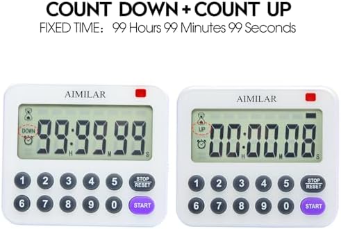 AIMILAR Magnetic Digital Kitchen Timer - Image 2