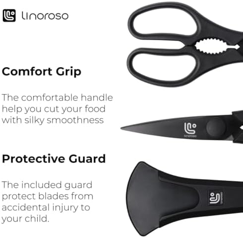 Linoroso Kitchen Scissors All Purpose - Image 2