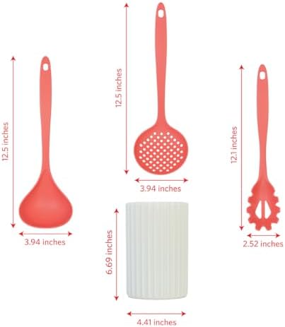Glad Kitchen Utensils Set, Spaghetti Server, and Turner Spatula Set - Image 5