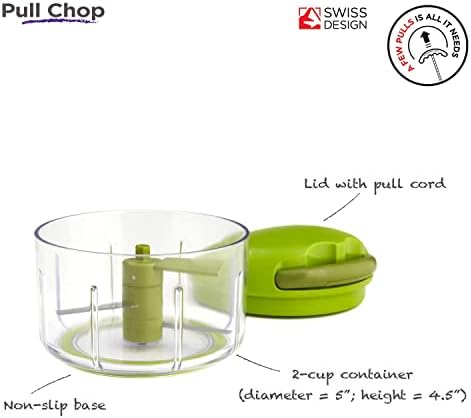 Kuhn Rikon Pull Chop Chopper/Manual Food Processor - Image 2