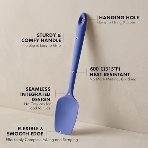 Silicone Spoonula Set, 600ºF Heat Resistant - Image 4