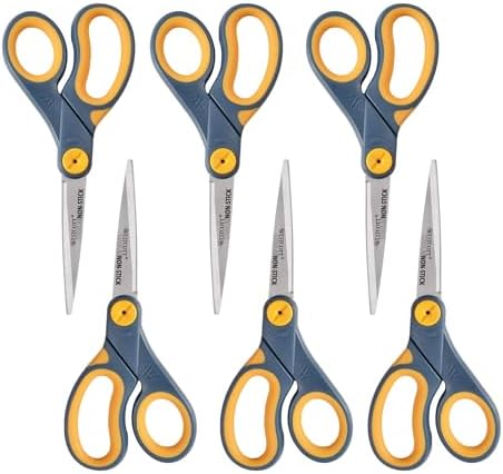 Westcott 8-Inch Non-Stick Titanium Scissors by Westcott