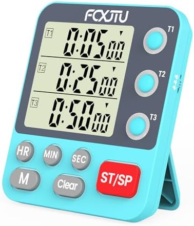 Digital Dual Kitchen Timer by FCXJTU