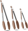 Good Grip Cooking Tongs with Silicone Tips by Bnlcd