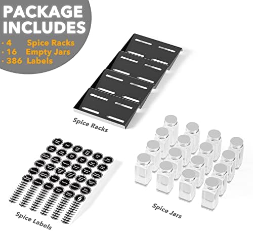 SpaceAid Spice Drawer Organizer - Image 5