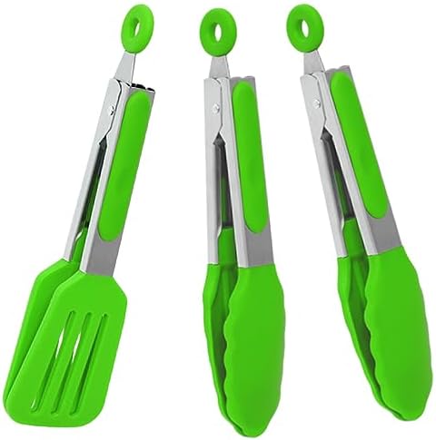7 Inch Small Serving Tongs by Pharamat