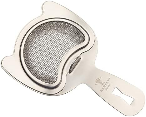 Barfly Fine Mesh Spring Strainer, Stainless Steel - Image 3