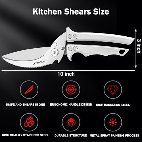 Heavy Duty Kitchen Shears for Food - Image 4