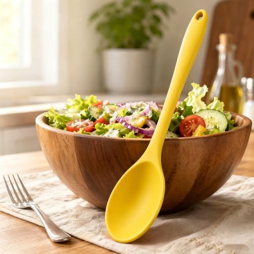 2-Pack Silicone Cooking Spoons - Image 5