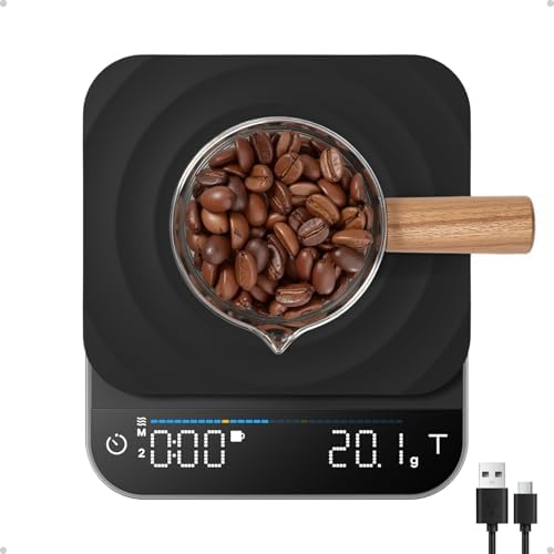 RENPHO Espresso Scale with Timer, Rechargeable, 0.1g Accuracy by RENPHO