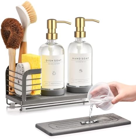Kitchen Soap Dispenser Set by ORCHID+HOME