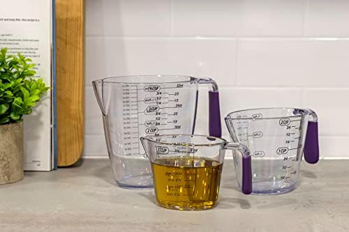 Colourworks Measuring Jug Set, 3-Piece Plastic Measuring Jug - Image 6
