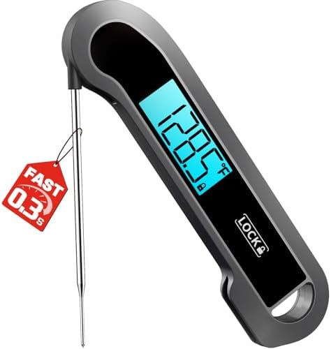 0.3 Sec Instant Read Meat Thermometer Digital by Unknown