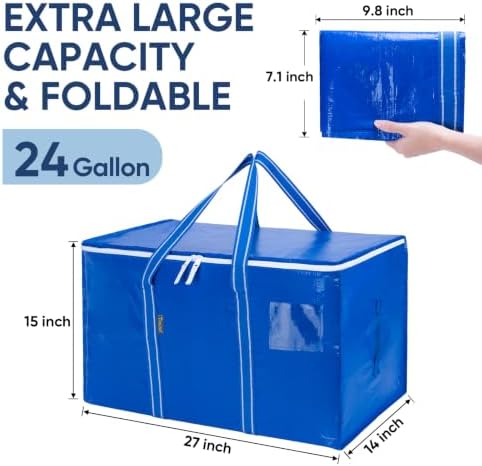 BALEINE 8-Pack Oversized Moving Bags - Image 2