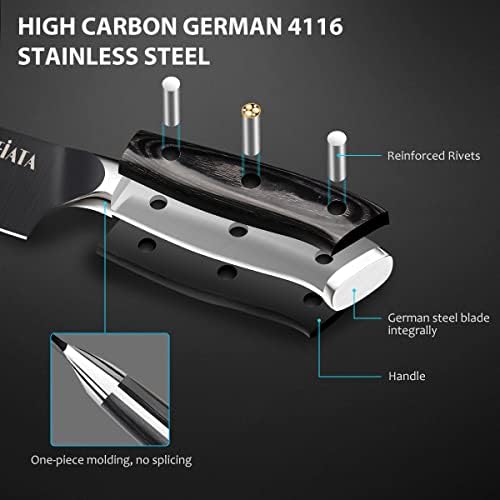 MOSFiATA 8” Super Sharp Titanium Plated Chef's Knife - Image 6