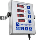 4-Channel Commercial Kitchen Timer Loud Alarm Digital Cook Timer by YOOYIST