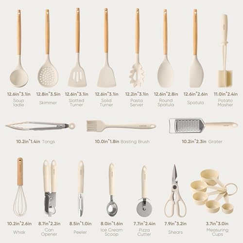 CAROTE 22-Piece Cooking Utensils Set - Image 2