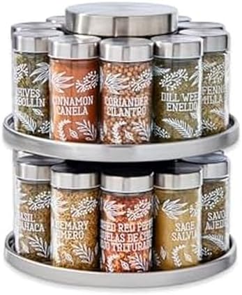 Kamenstein Salem 20-Jar Rotating Spice Rack by Kamenstein