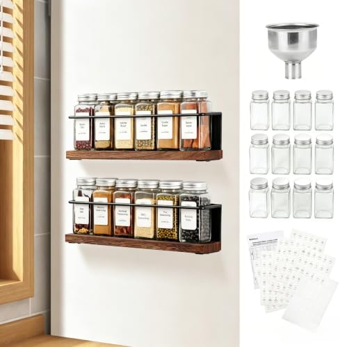 Magnetic Spice Rack Organizer by KitHero