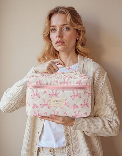 HBselect Quilted Makeup Bag - Image 7