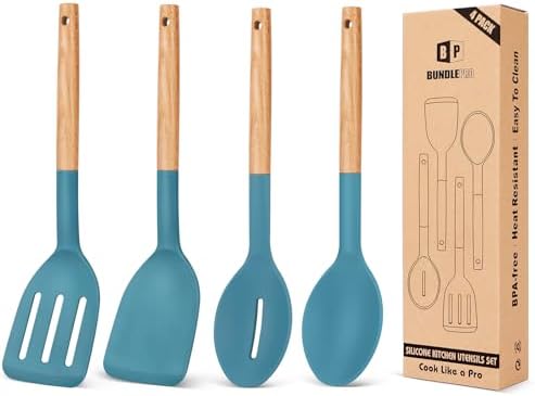 BUNDLEPRO Silicone Cooking Utensils Set by BUNDLEPRO