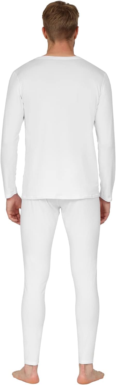 HEROBIKER Long Johns Thermal Underwear for Men Skiing Winter Warm Hunting Gear Fleece Lined Base Layer Set Top Bottom