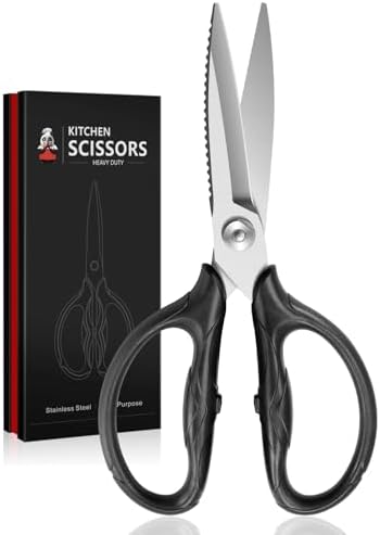 SHAN ZU 8.4" Heavy Duty Kitchen Scissors by SHANZU