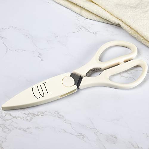 Rae Dunn Kitchen Scissors- Stainless Steel Kitchen Shears, Cooking Scissors - Image 2