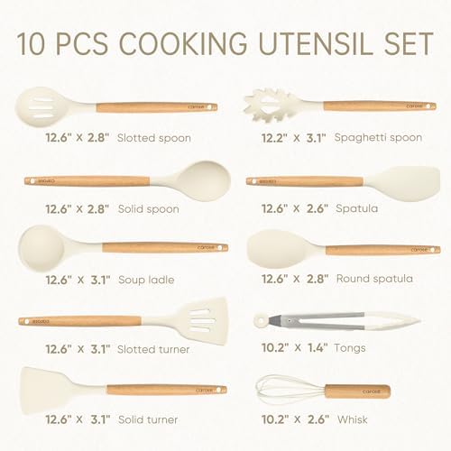 CAROTE 10-Piece Kitchen Utensils Set - Image 2