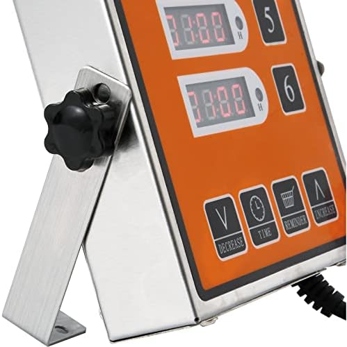 6 Channel Commercial Kitchen Timer Digital Stainless Steel Timer - Image 4