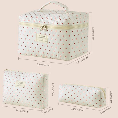 HBselect Quilted Makeup Bag - Image 6