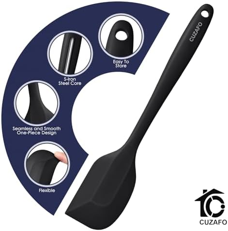 BPA Free Silicone Turner mixing Spatula set - Image 4