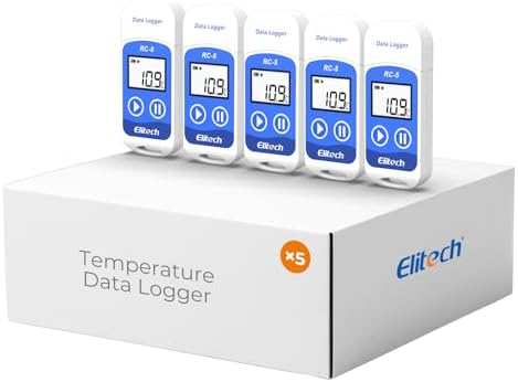 Elitech RC-5 USB Temperature Data Logger Recorder 32000 Points High Accuracy by Elitech