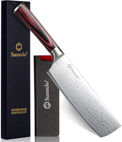 Sunnecko Nakiri Knife by Sunnecko