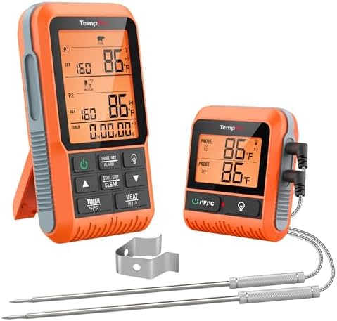 TempPro TempSync 500FT Wireless Meat Thermometer by TempPro