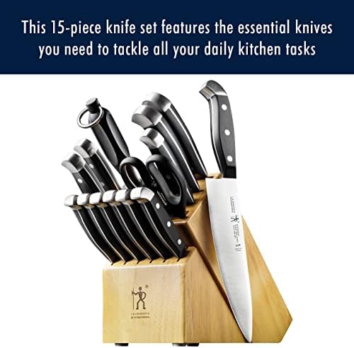 Henckels Statement 15-Pc Knife Block Set, Razor-Sharp, German Engineered - Image 3