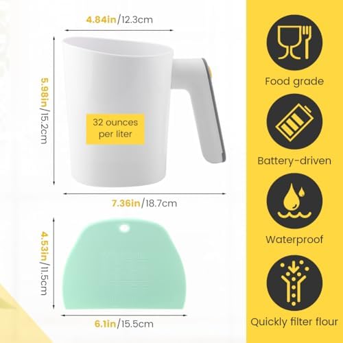 Electric Flour Sifter 32Oz - Image 4