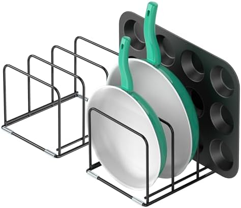 KORRTFID Kitchen Cabinet Organizer, Divided Holder by KORRTFID