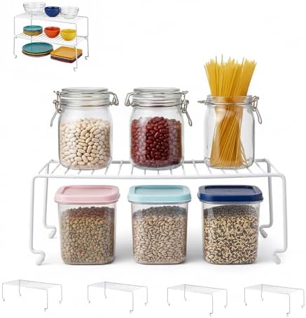 4-Pack Kitchen Cabinet Shelf Riser by Unknown