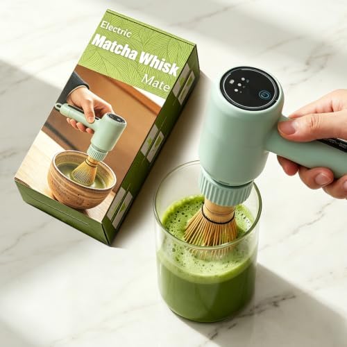 Matcha Whisk, Portable Electric Powered Whisk by FocusonMatchaWhiskSet