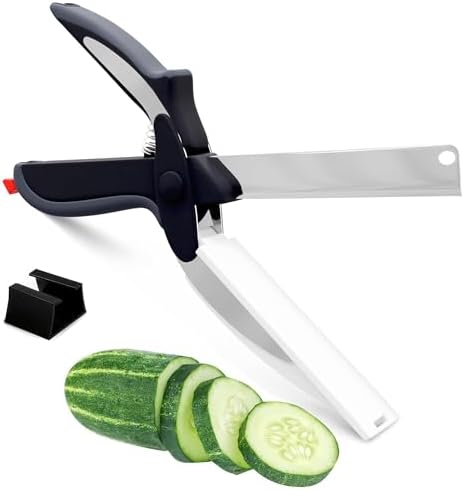 9.6" Cutting Board Scissors for Food by V-TOWER