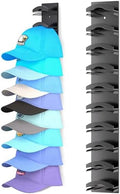 Hat Organizer for Baseball Caps, Hat Rack for Wall by Houoisheck