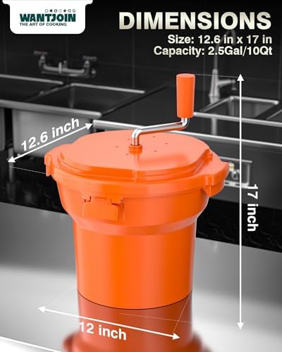 WantJoin Commercial Salad Spinner - Image 6